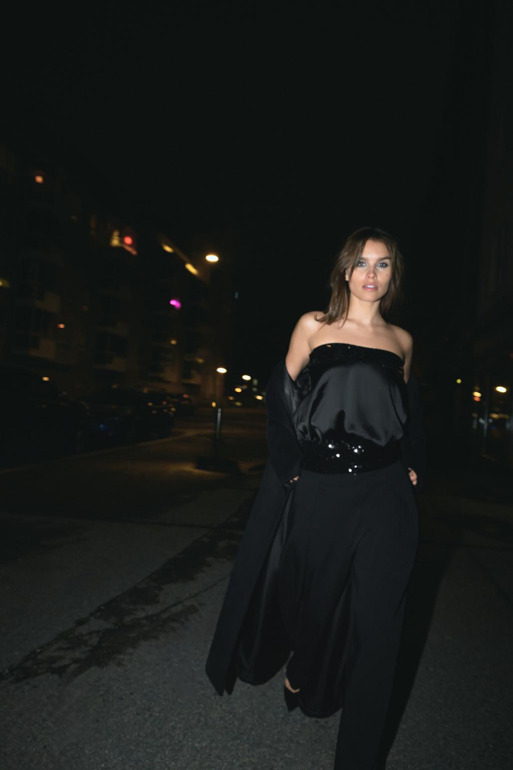 БРЮКИ BALLOON С ЗАЩИПАМИ