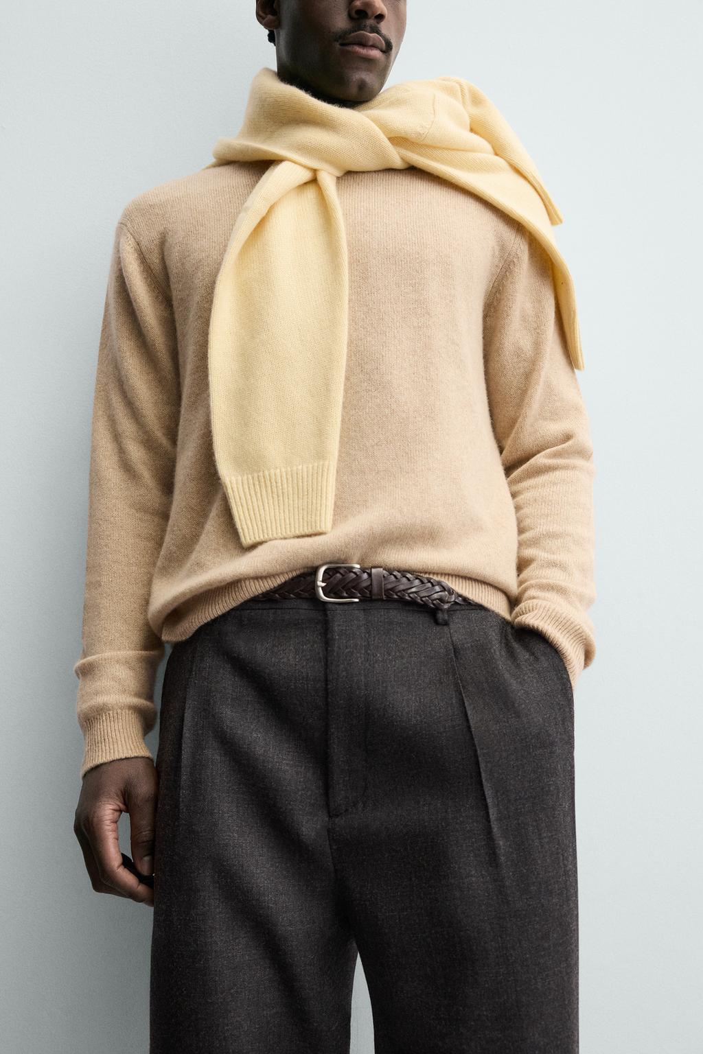 СВИТЕР ИЗ КАШЕМИРА КЛАССИЧЕСКОГО КРОЯ