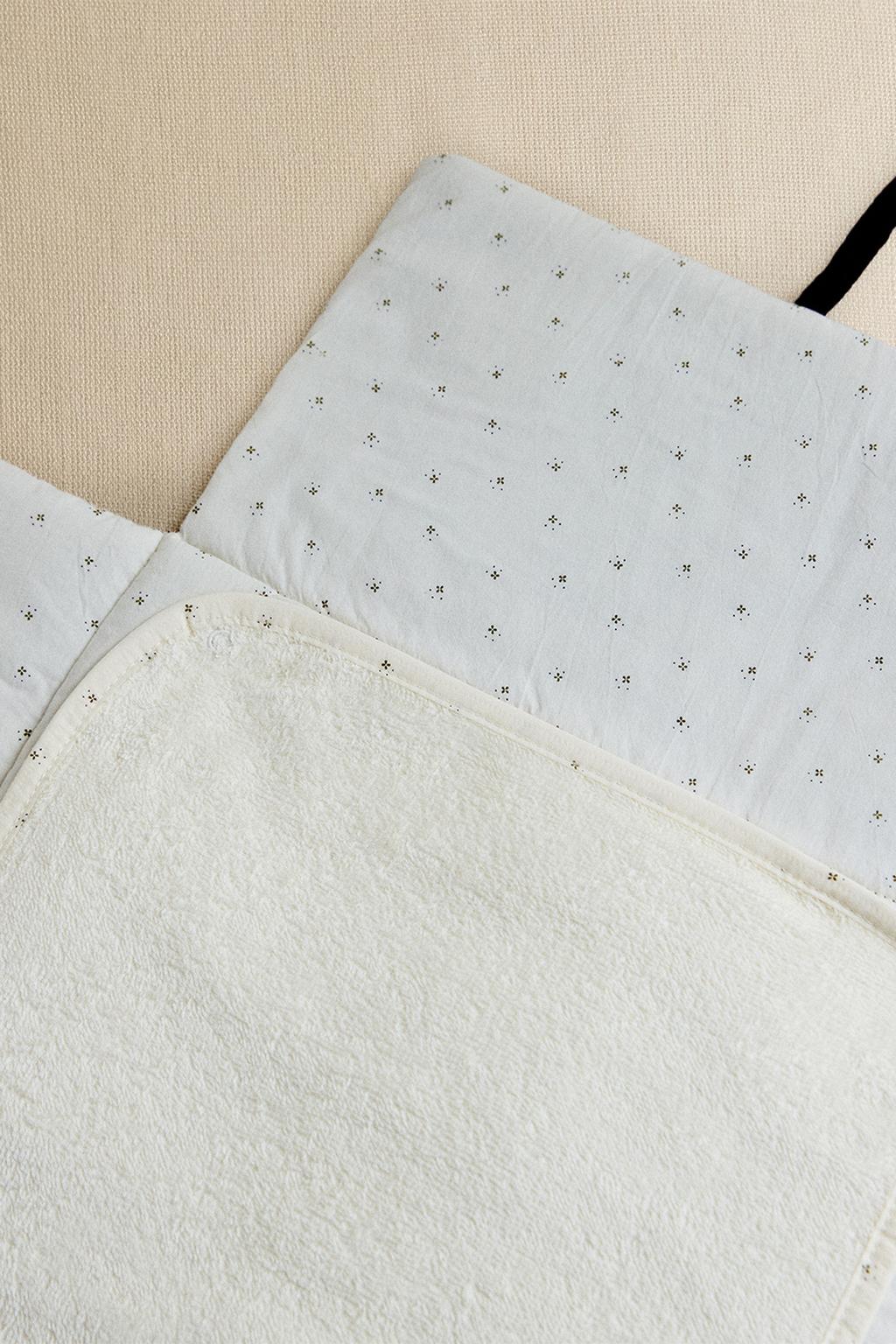 Портативный пеленальный коврик из хлопка с кантрикотом для младенцев