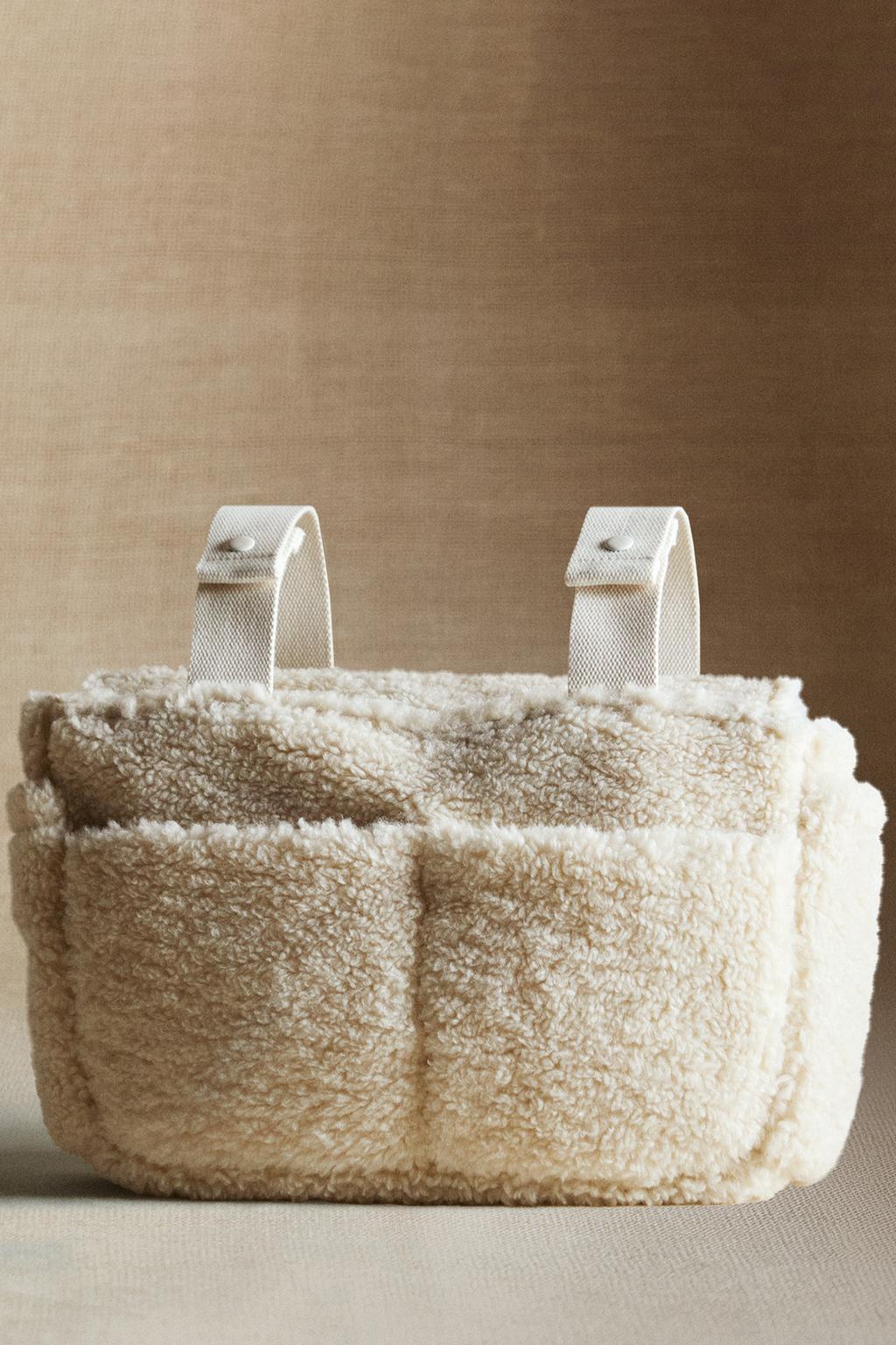 Сумка для коляски для беременных из искусственного меха