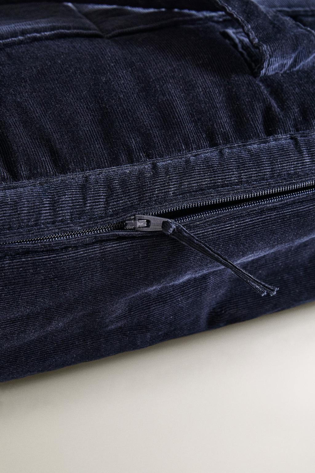 Детский чемодан из вельвета