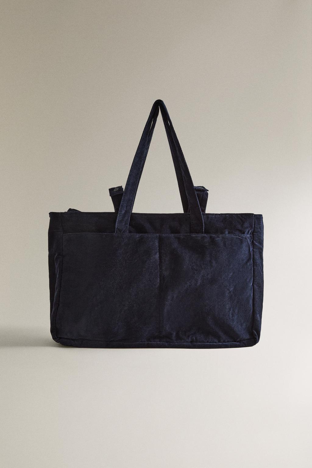 Сумка для беременных из вельвета