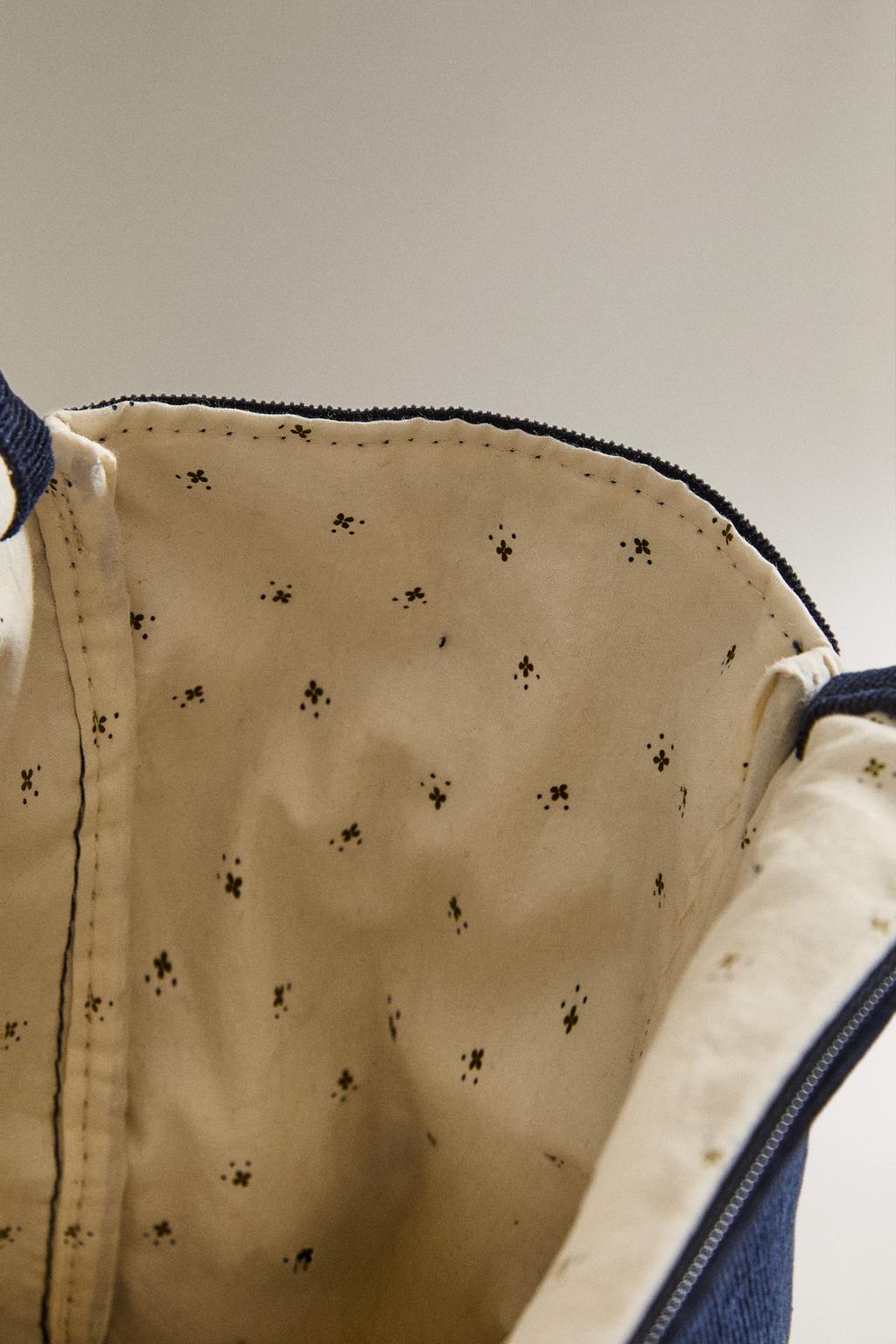 Сумка для беременных из вельвета