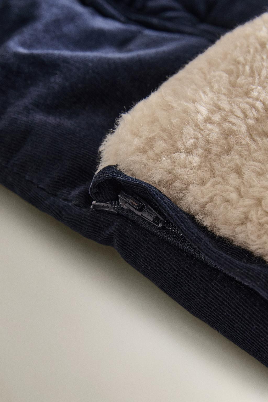 Спальный мешок для детской коляски из вельвета