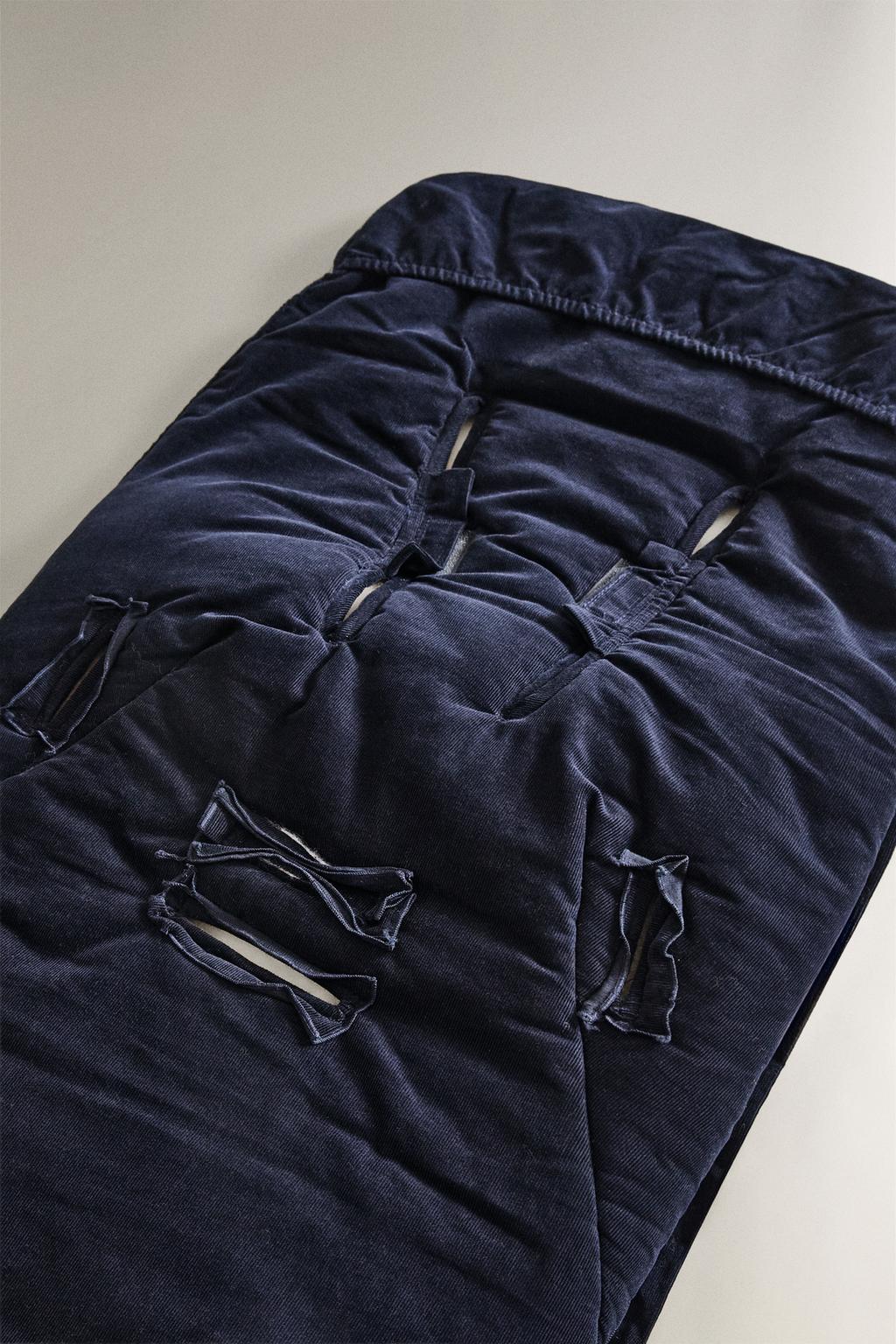 Спальный мешок для детской коляски из вельвета