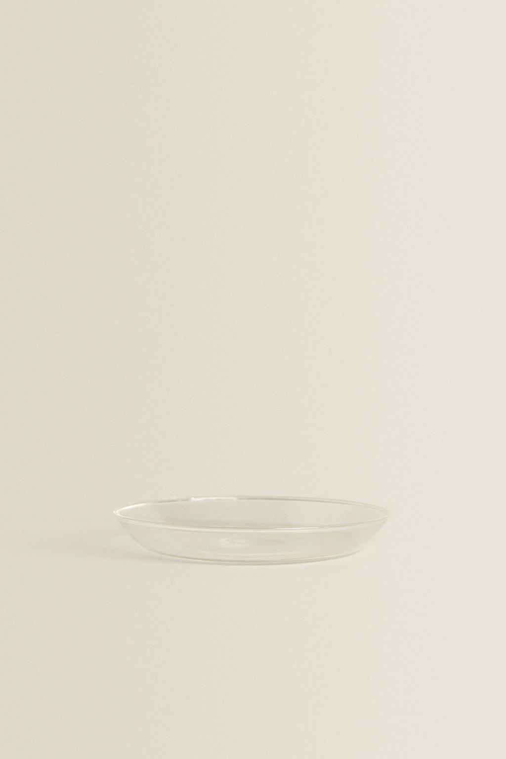 Бокал из боросиликатного стекла с краем