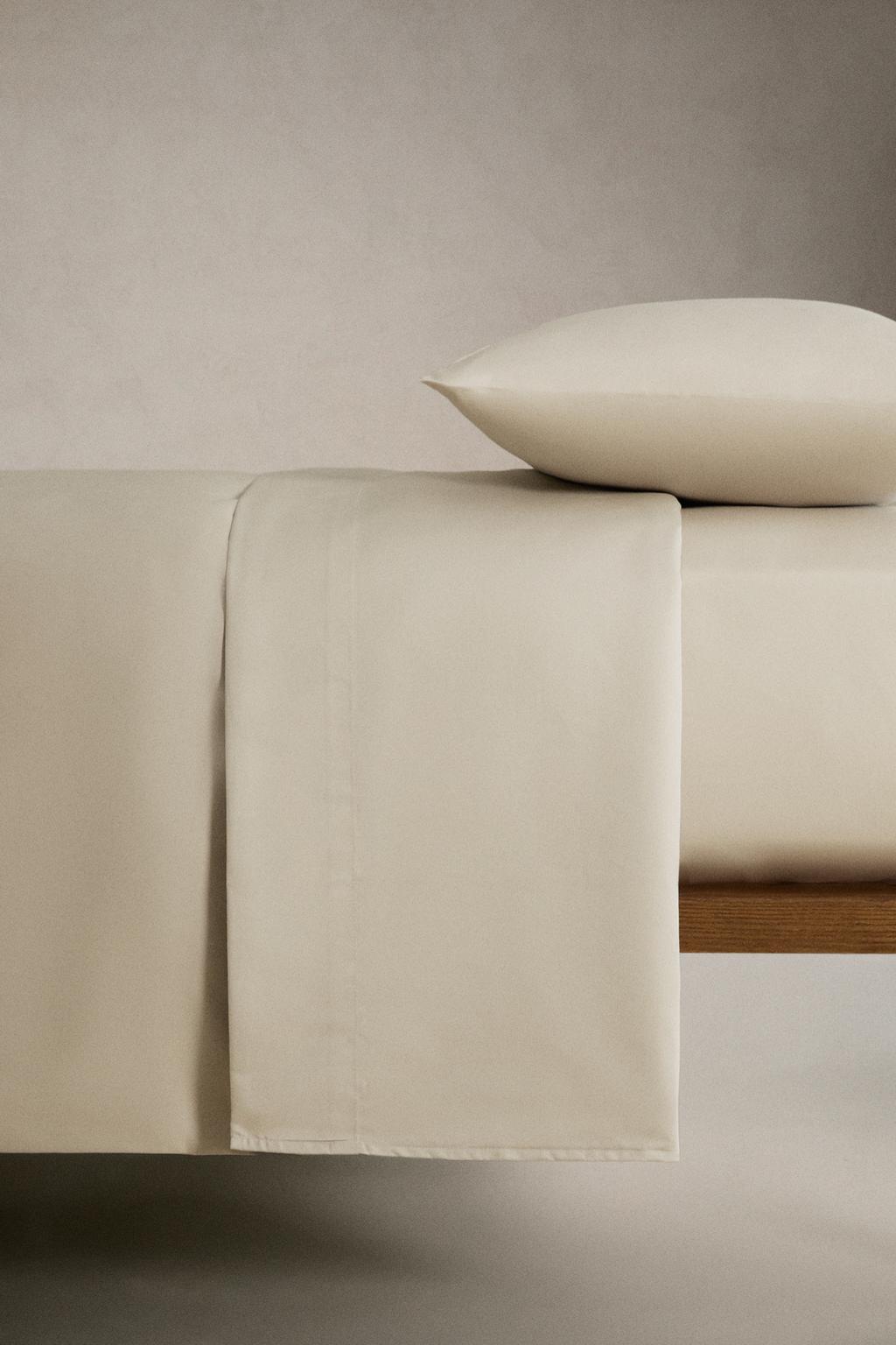 Сатиновое одеяло с запонками (1000 нитей)