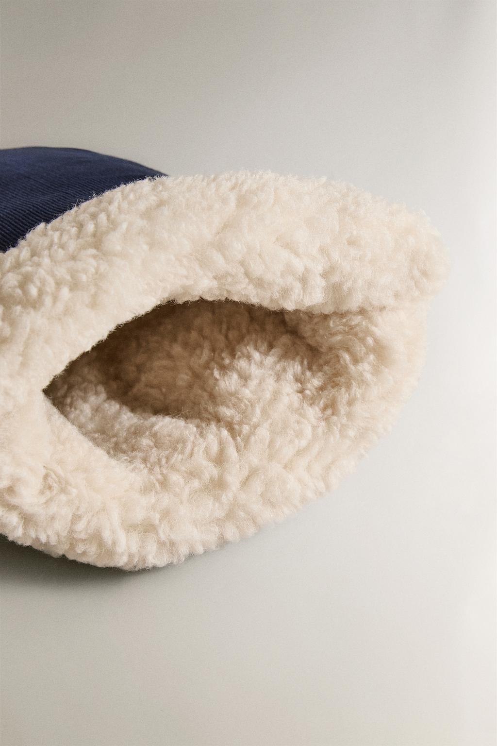 Вельветовые детские перчатки для коляски