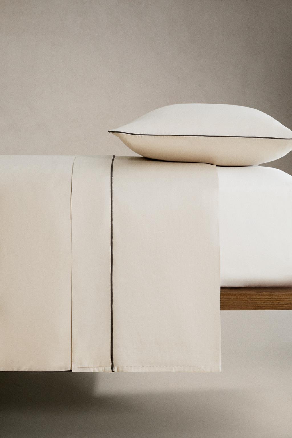 Пододеяльник из сатина с обрамлением