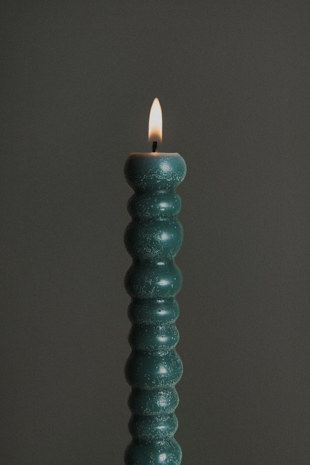 Набор декоративных волнистых свечей (набор из 2 шт.)