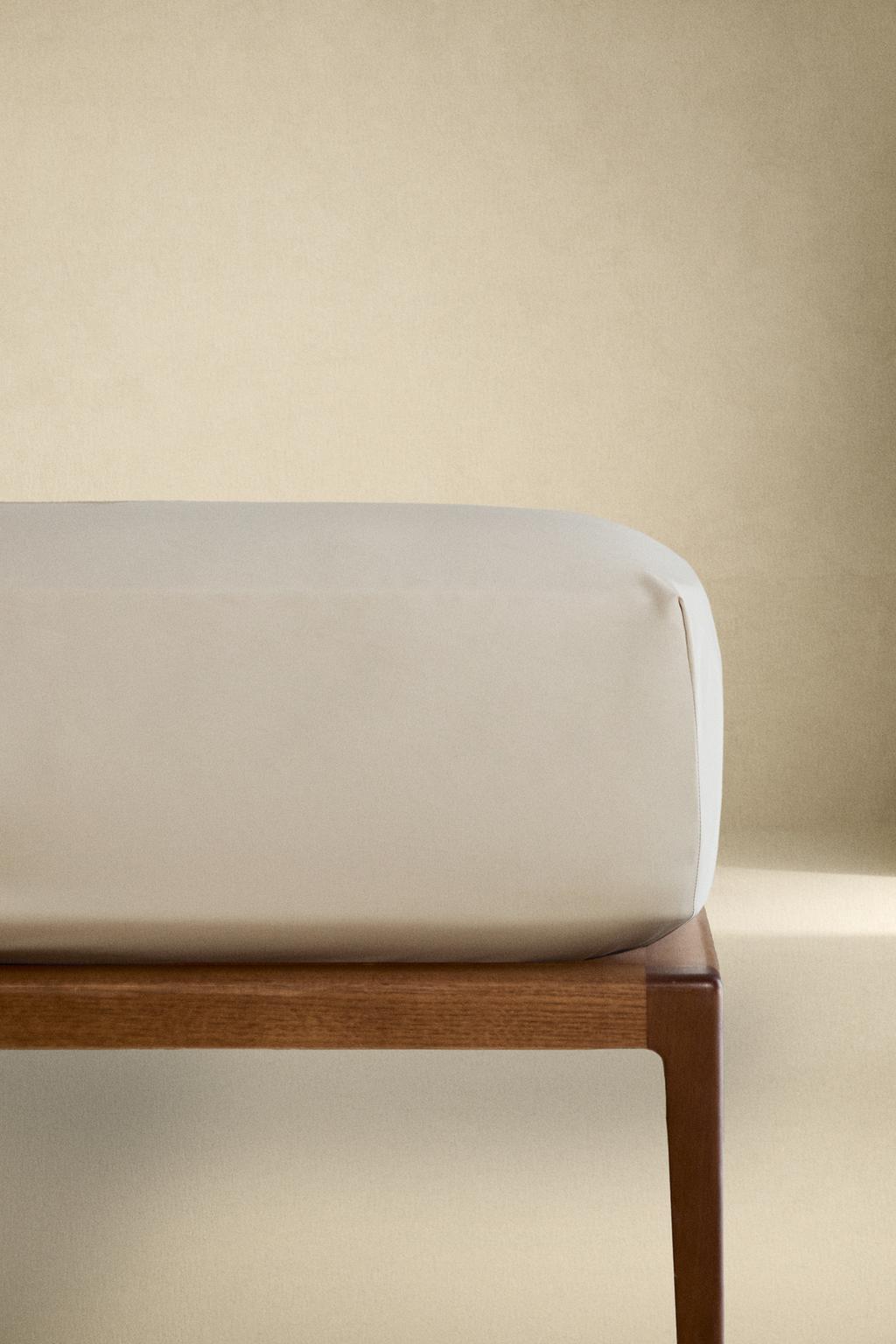 Сатиновый наматрацник | 40 см высота (1000 нитей)