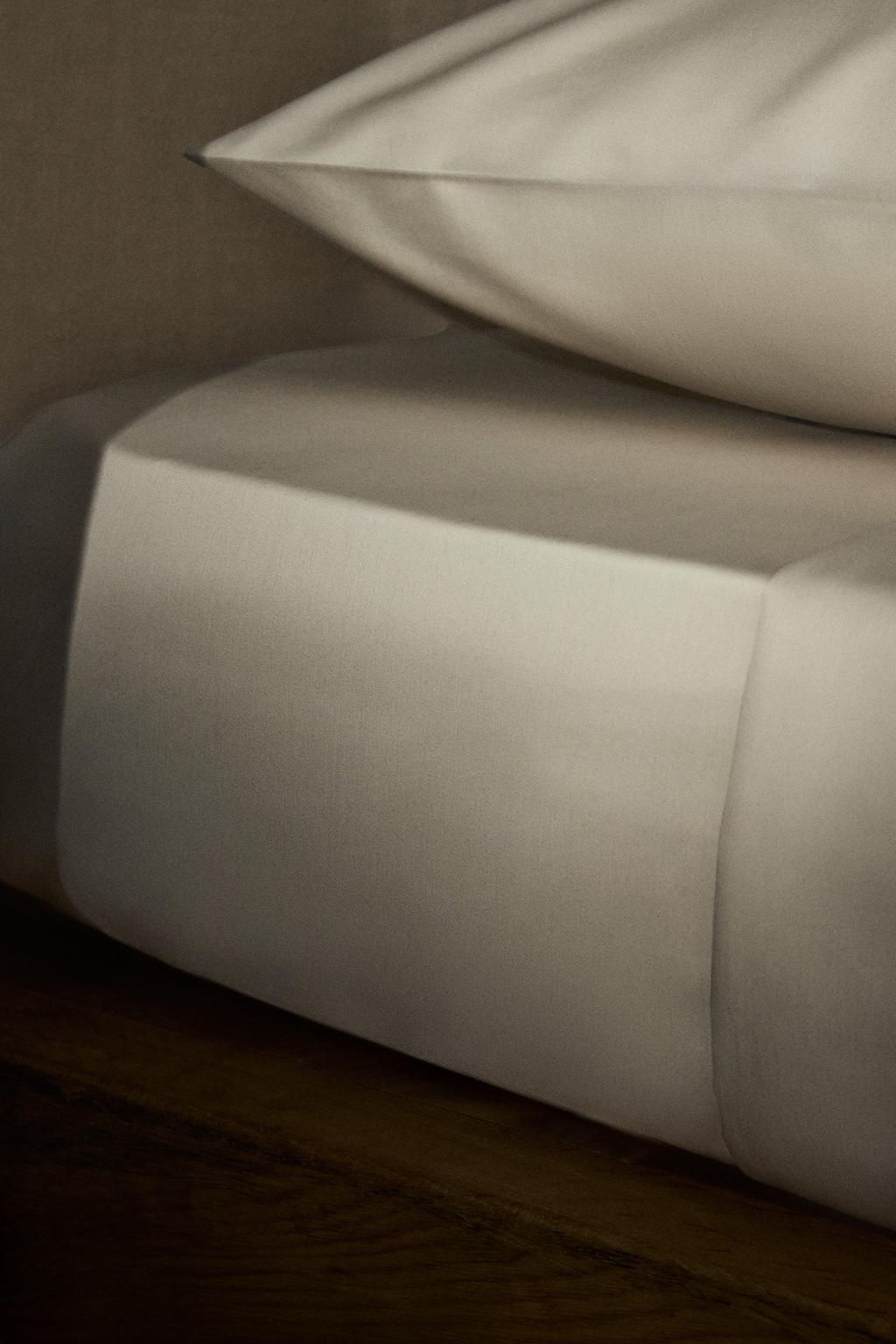 Простыня на резинке из сатина | 30 см (1000 нитей)