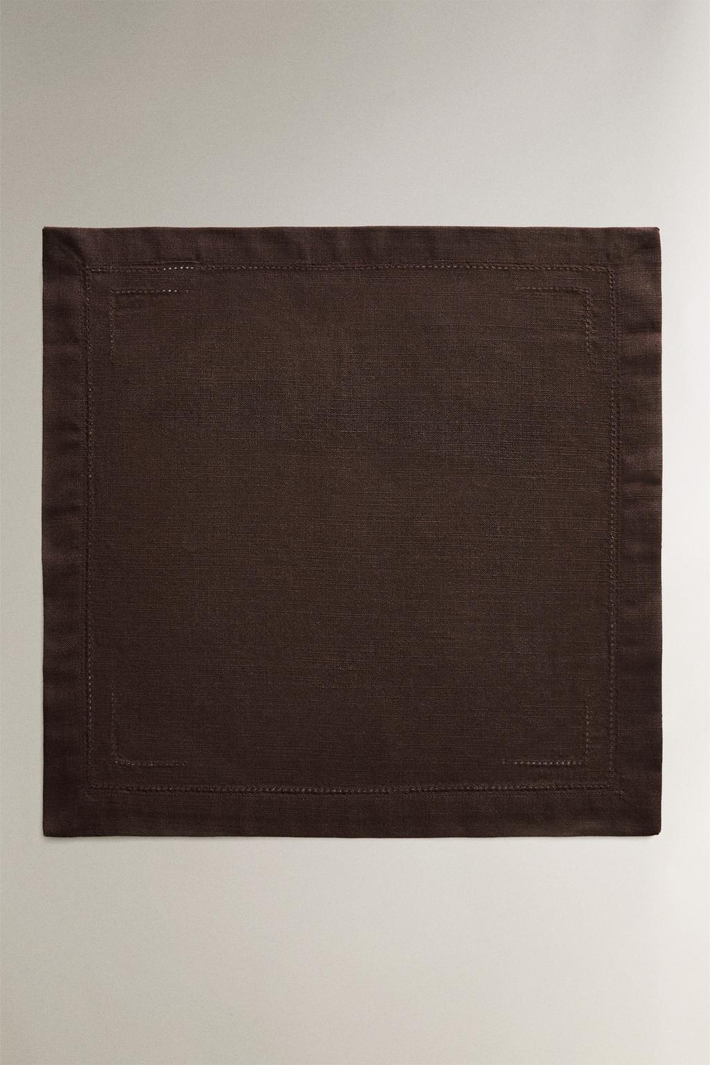 Набор хлопковых салфеток с двойной стёжкой (набор из 2)