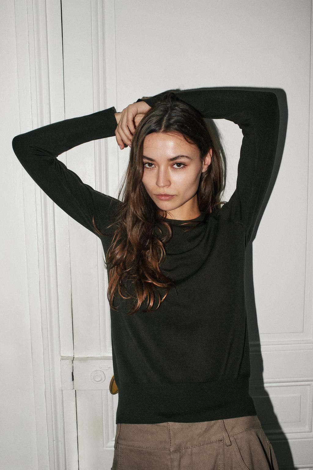 БАЗОВЫЙ ОДНОТОННЫЙ СВИТЕР