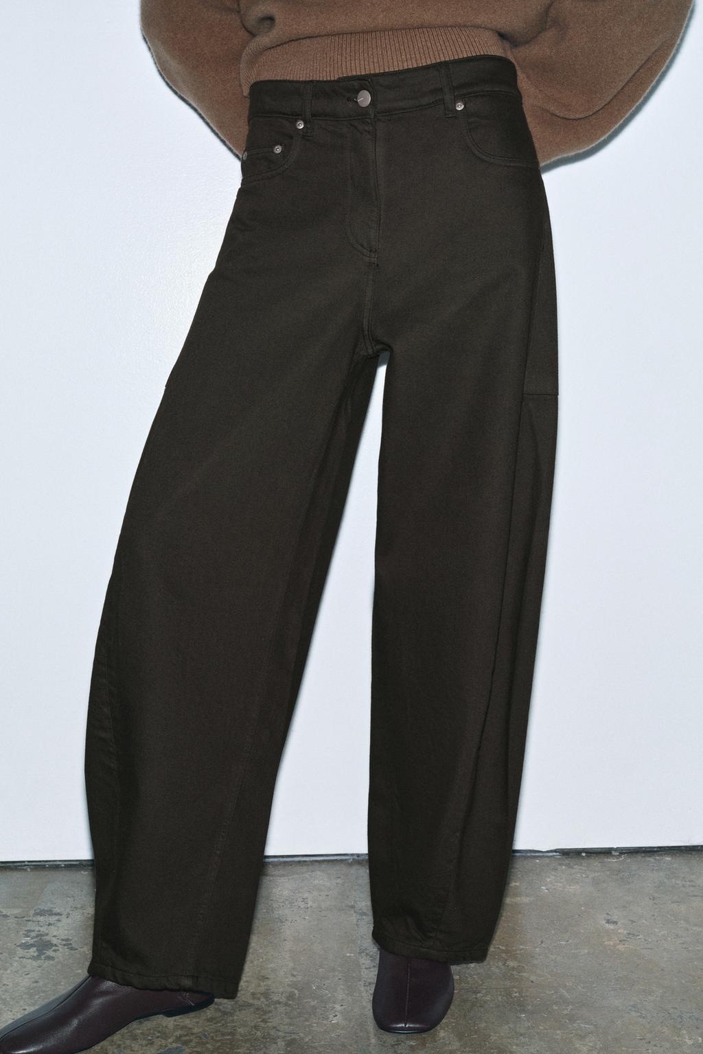 ДЖИНСЫ ZW COLLECTION BALLOON СО СРЕДНЕЙ ПОСАДКОЙ