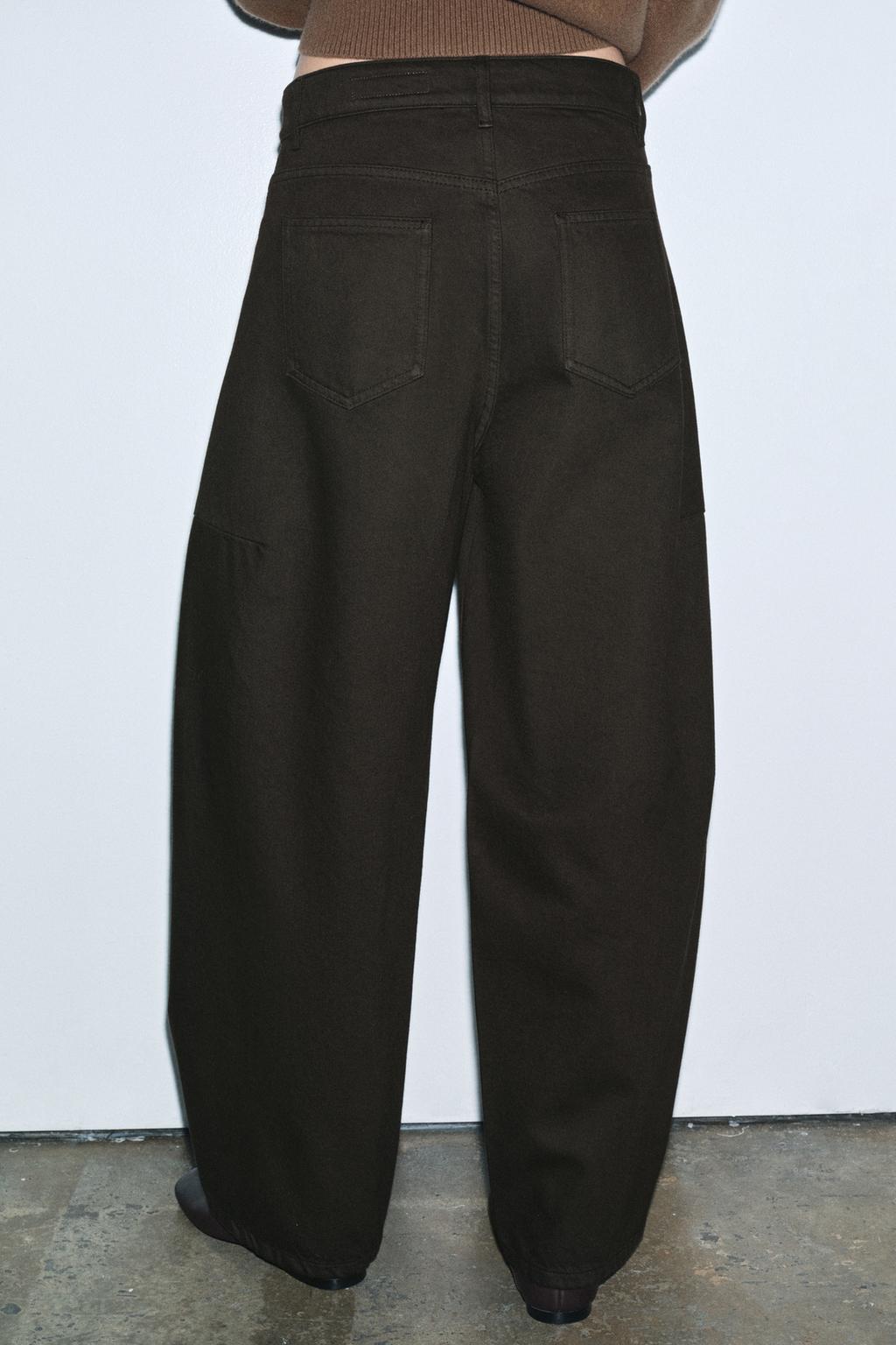 ДЖИНСЫ ZW COLLECTION BALLOON СО СРЕДНЕЙ ПОСАДКОЙ