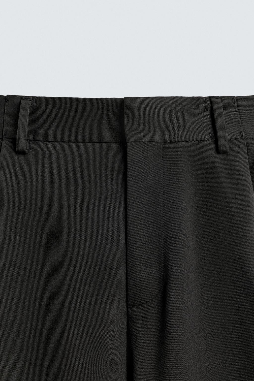 БРЮКИ WIDE FIT СО СКЛАДКАМИ