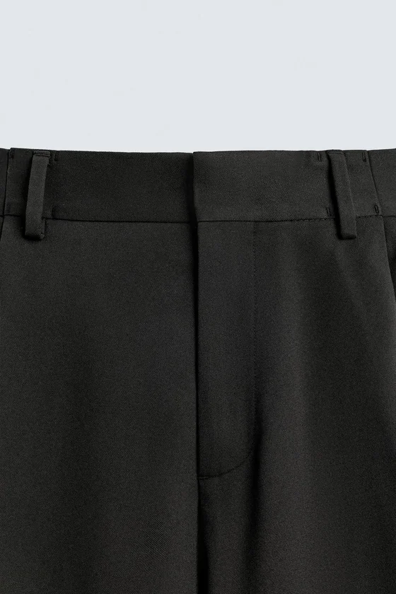 БРЮКИ WIDE FIT СО СКЛАДКАМИ