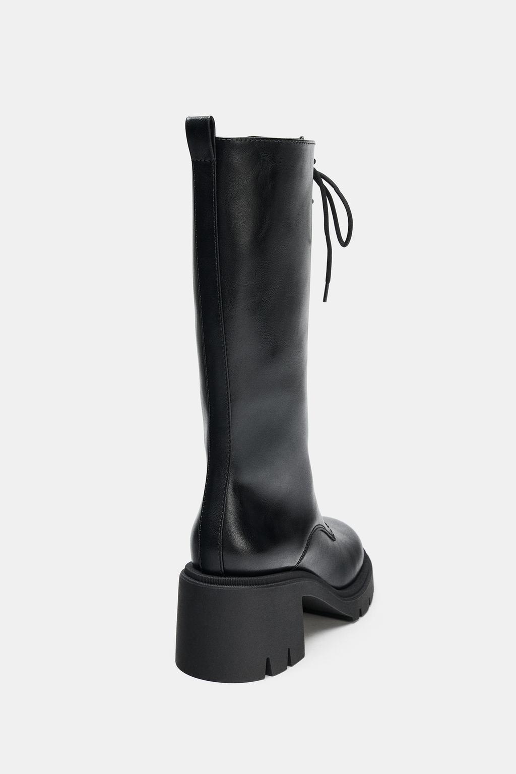 БОТИНКИ СО ШНУРОВКОЙ