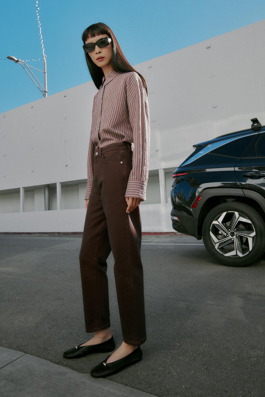 ДЖИНСЫ Z.01 MOM FIT С ВЫСОКОЙ ПОСАДКОЙ