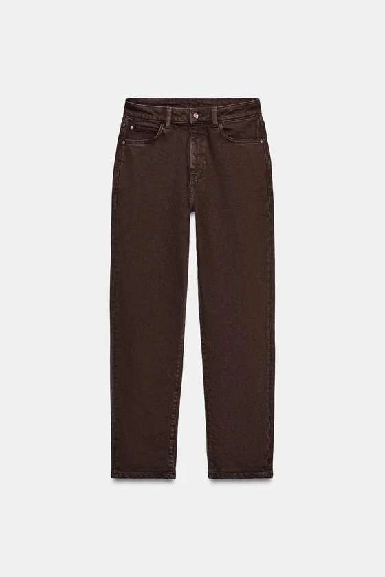 ДЖИНСЫ Z.01 MOM FIT С ВЫСОКОЙ ПОСАДКОЙ