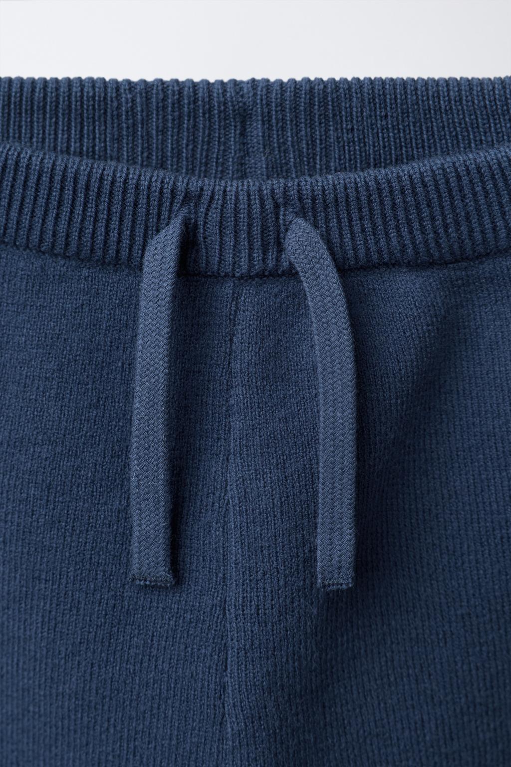 ТРИКОТАЖНЫЕ БРЮКИ-ДЖОГГЕРЫ