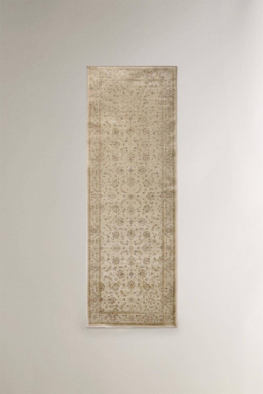 Ковер с винтажным цветочным узором