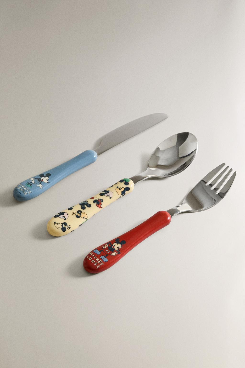 Набор столовых приборов mickey & minnie ©disney (набор из 3 шт.)