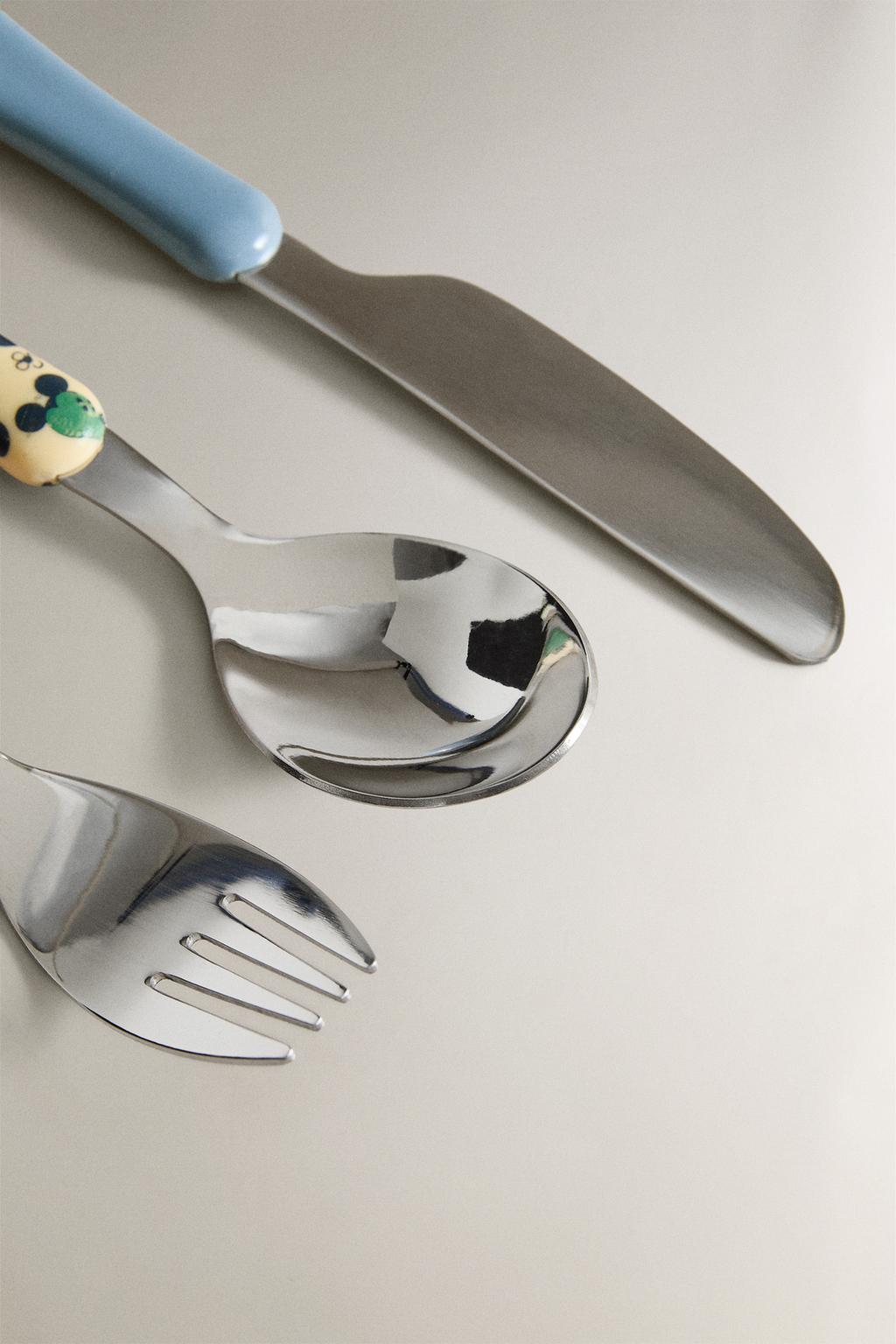 Набор столовых приборов mickey & minnie ©disney (набор из 3 шт.)