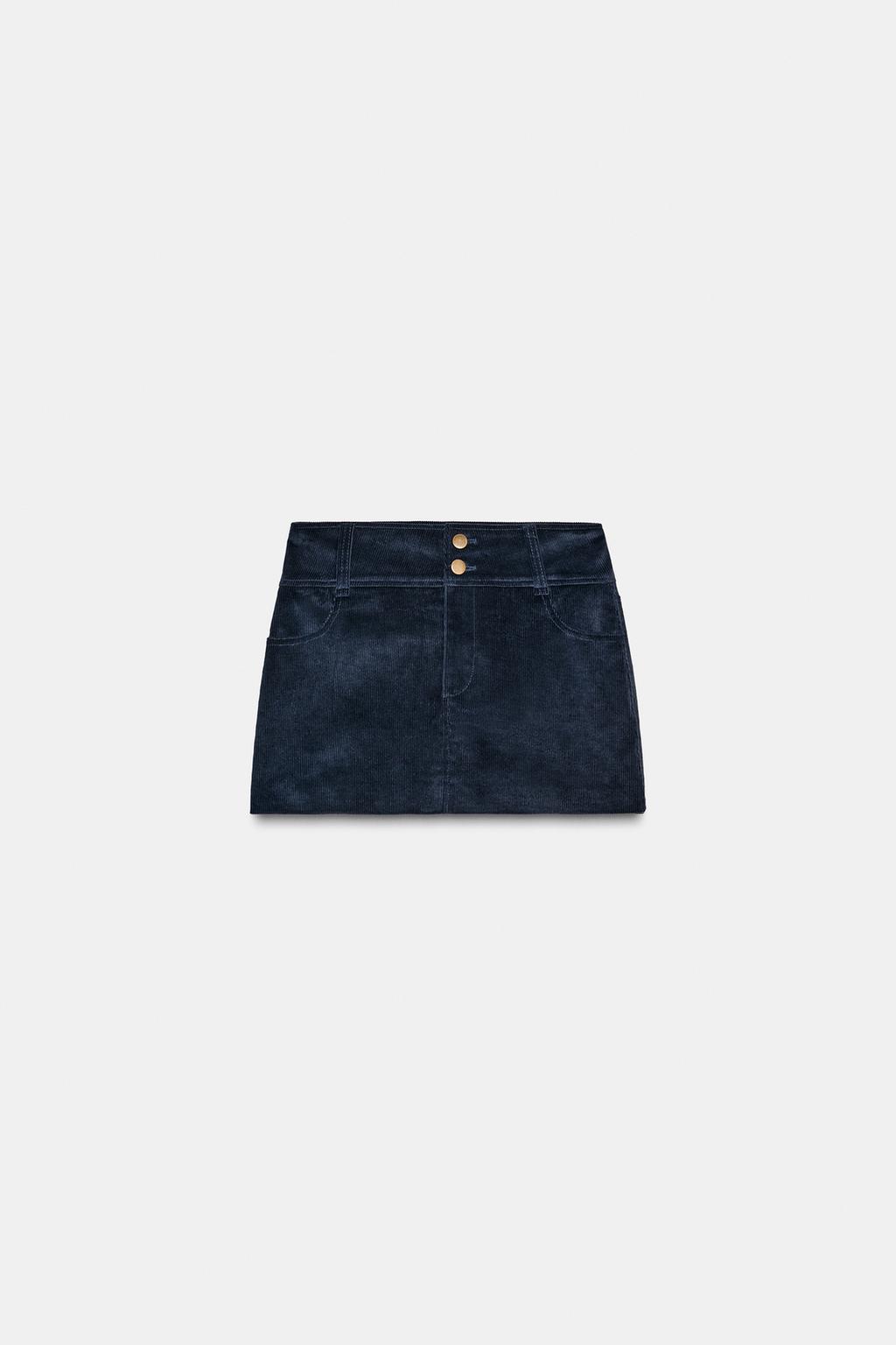 МИНИ-ЮБКА ИЗ ВЕЛЬВЕТА