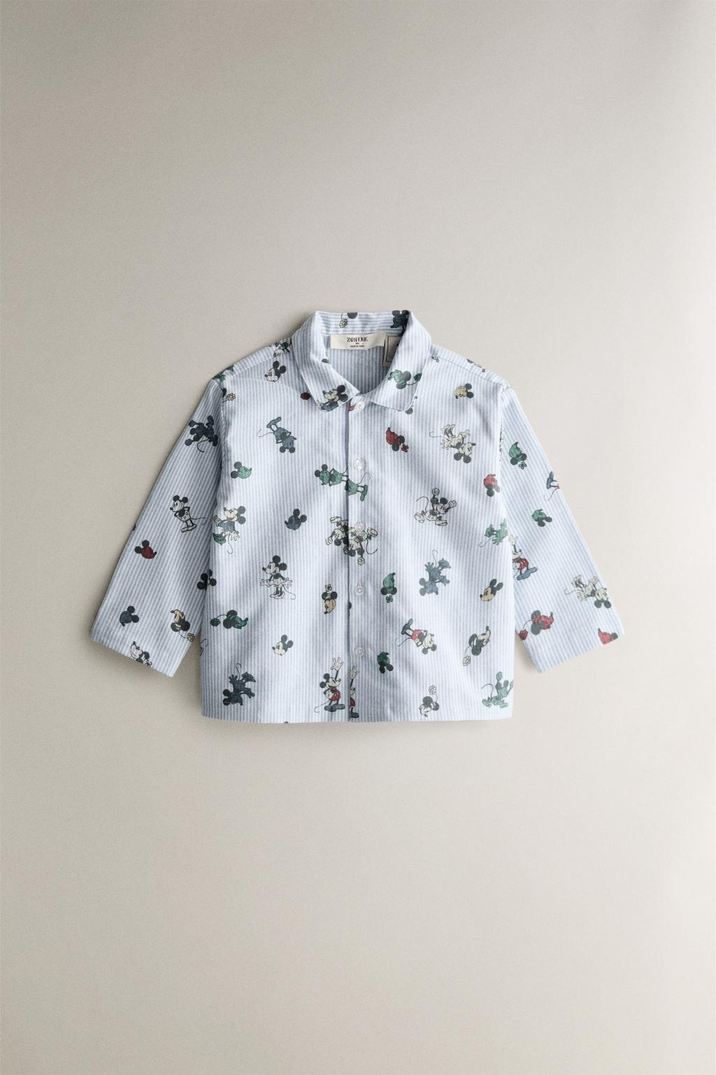 Пижама с изображениями микки и минни маус