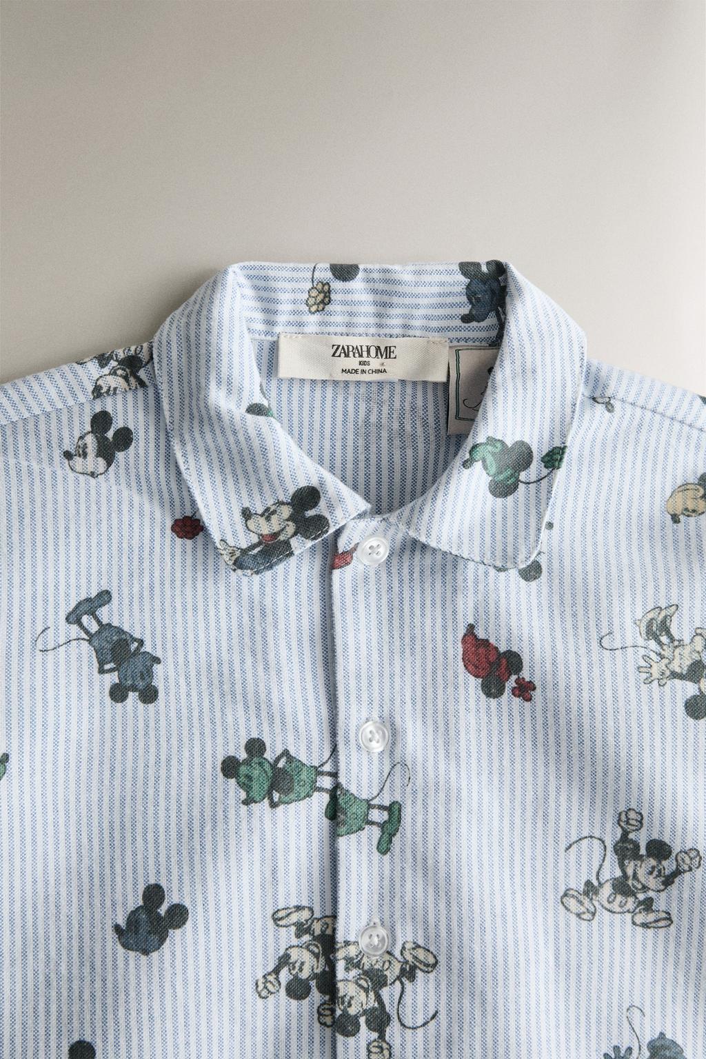 Пижама с изображениями микки и минни маус