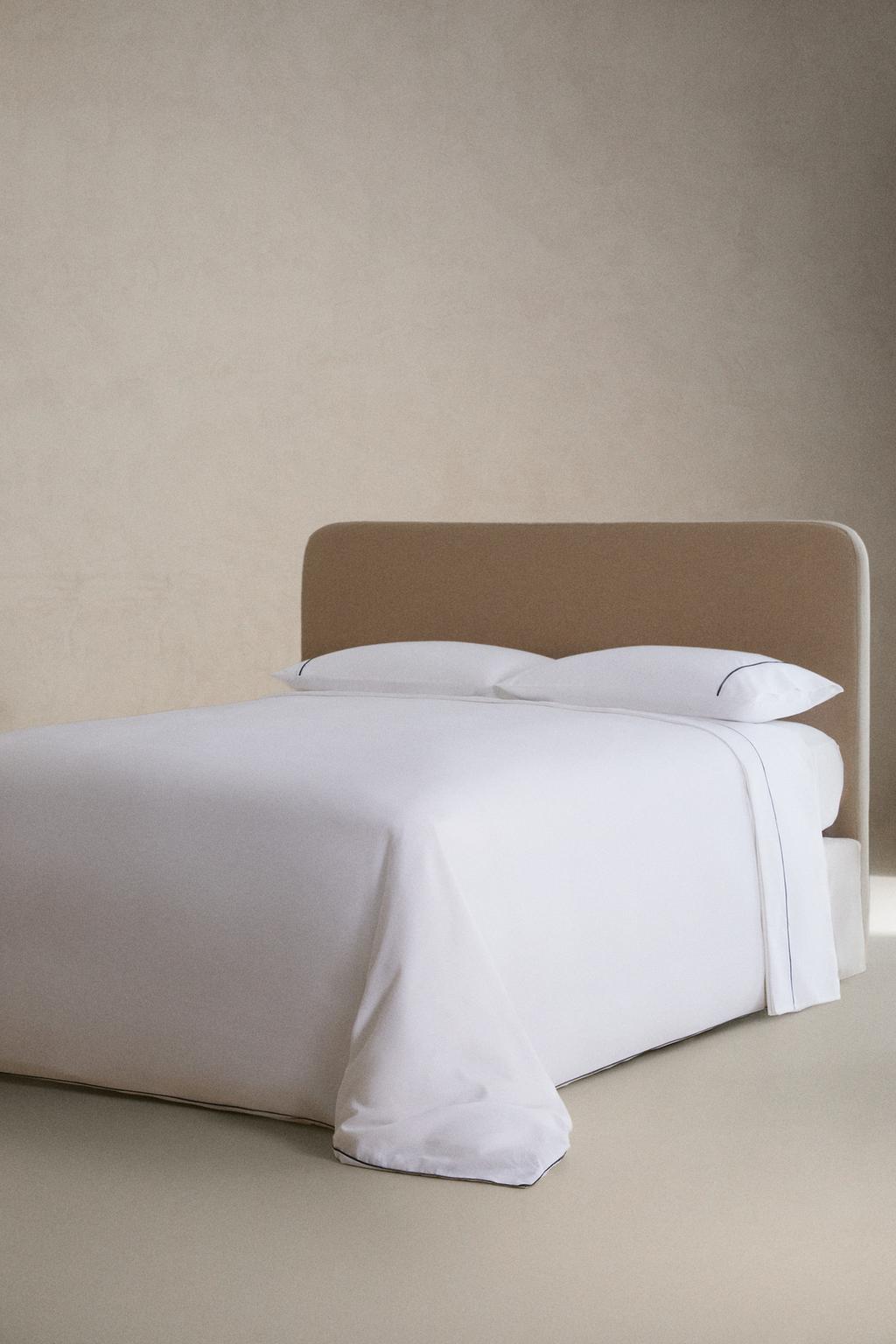 Простыня из пике с обшивкой