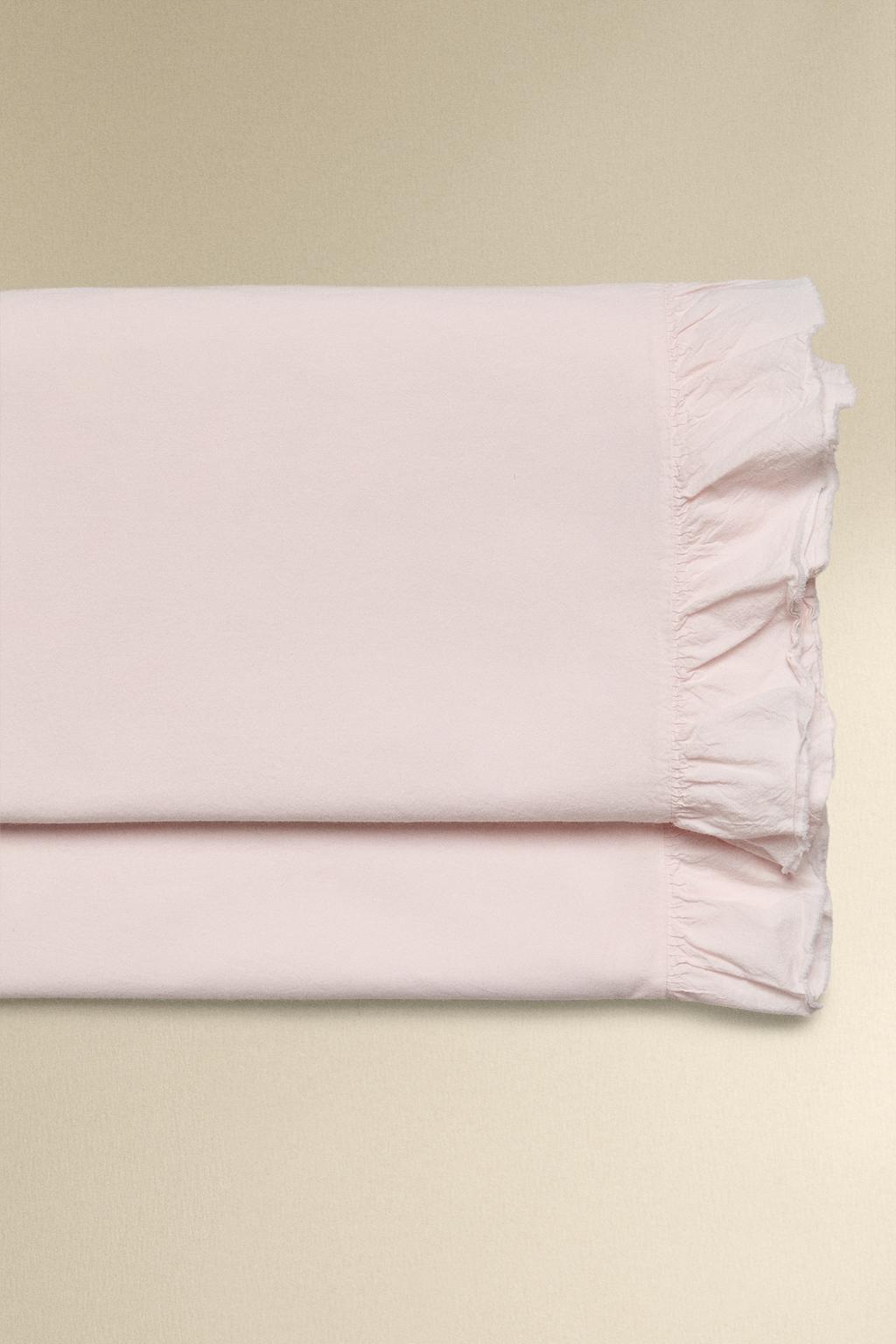 Простынь с оборками