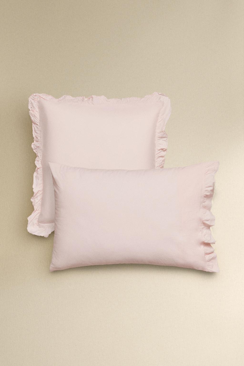 Наволочка с оборками