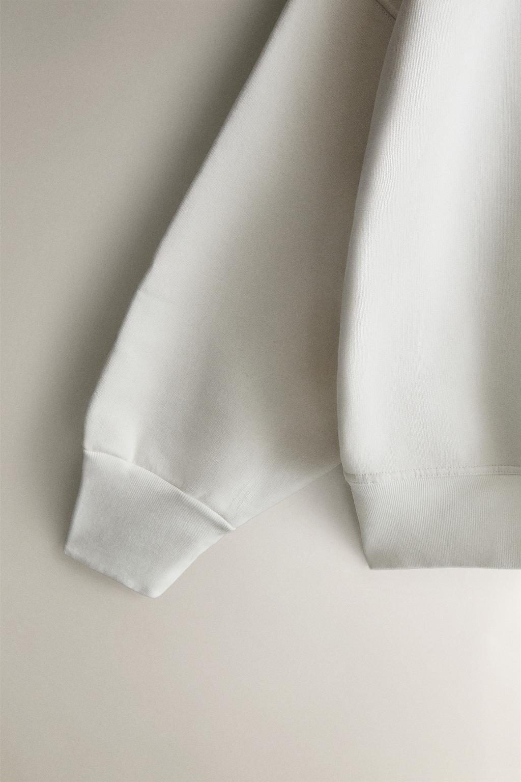 Плюшевый свитшот