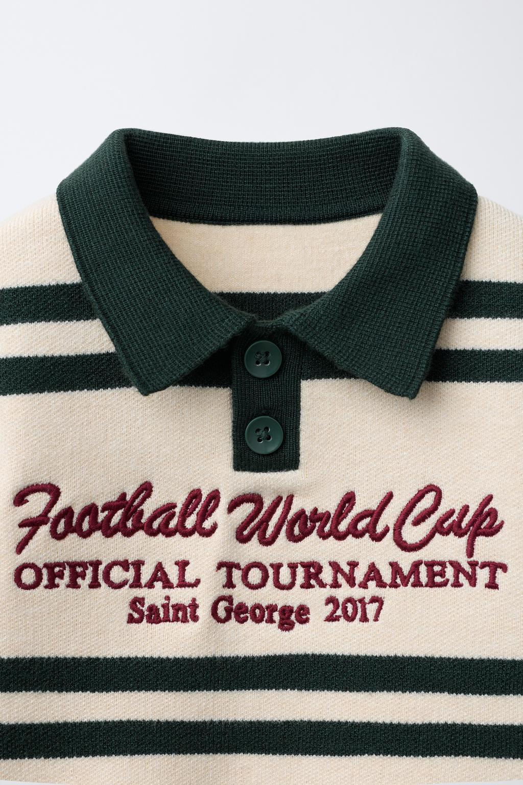 ТРИКОТАЖНОЕ ПОЛО В СТИЛЕ ПРЕППИ