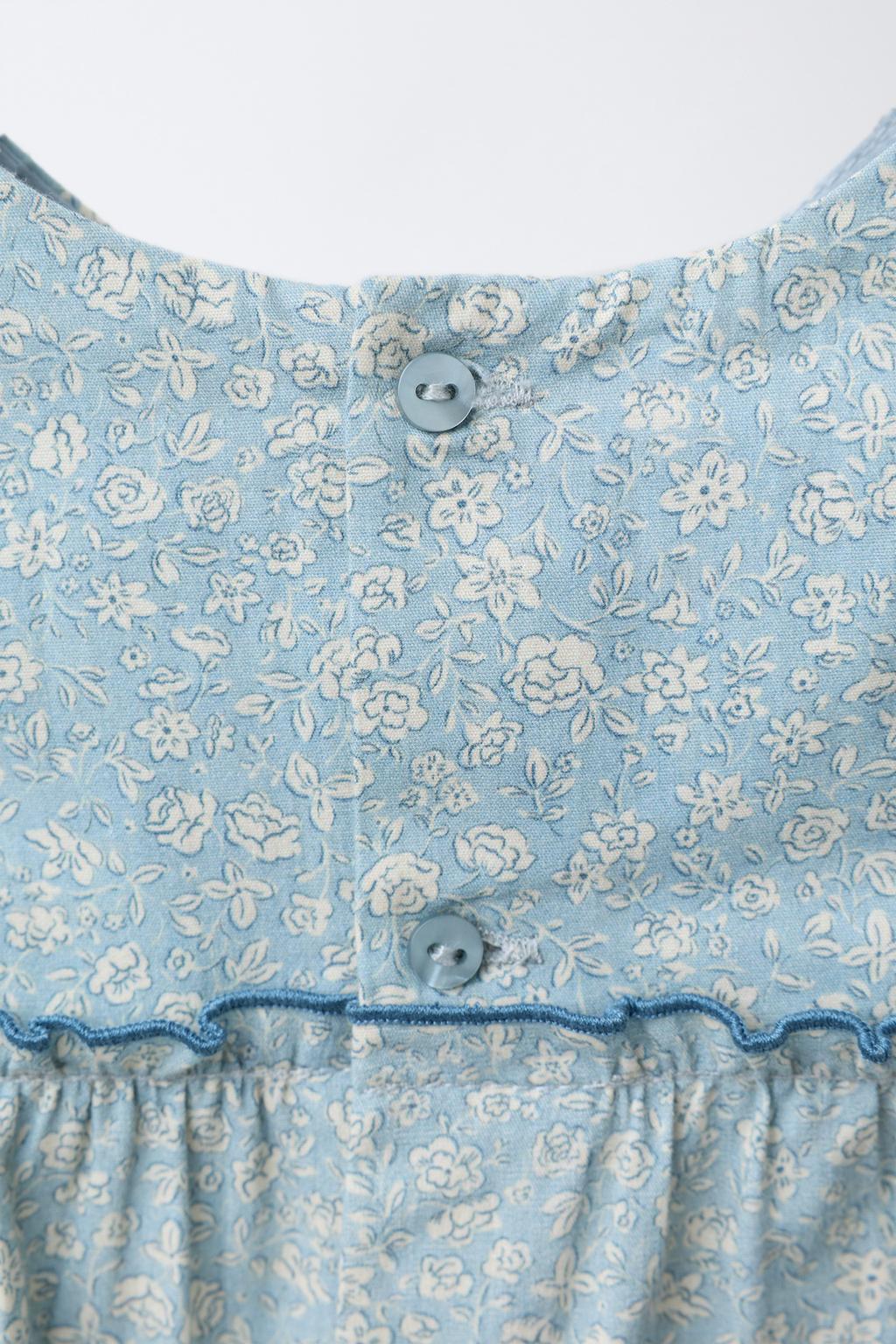 РУБАШКА С ЦВЕТОЧНЫМ ПРИНТОМ