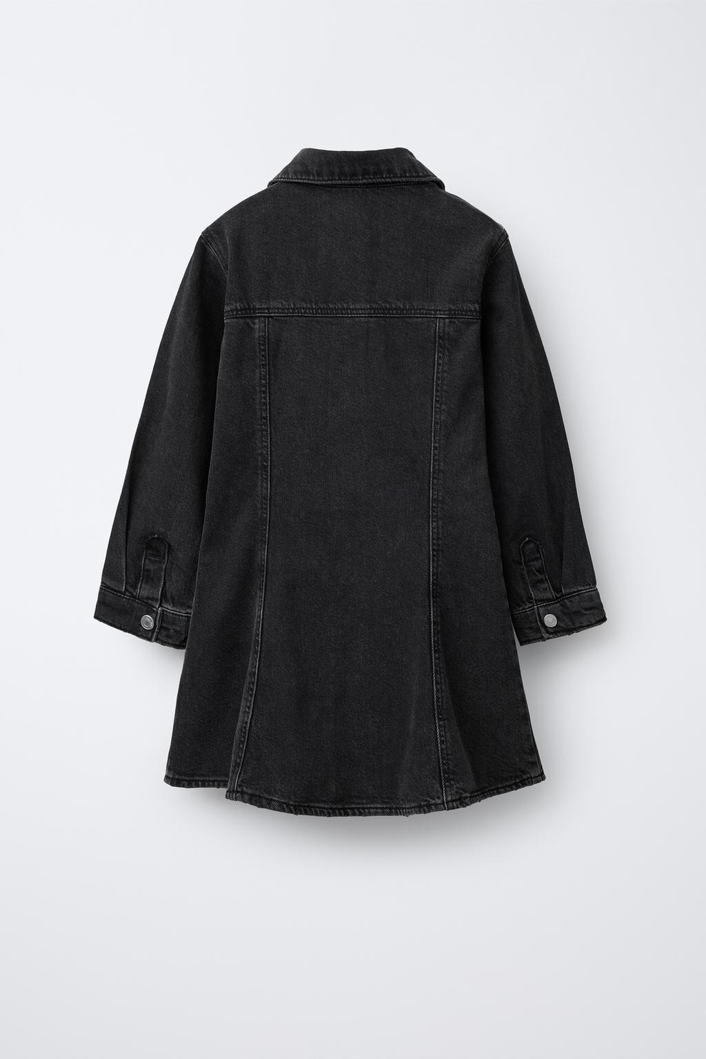 ДЖИНСОВОЕ ПЛАТЬЕ С РАЗРЕЗАМИ