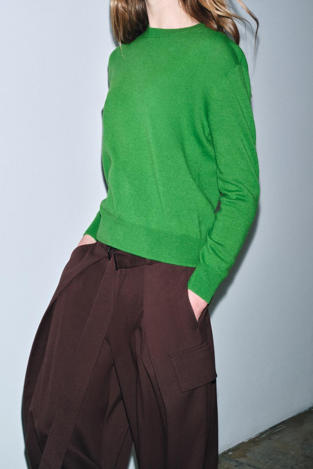 СВИТЕР ИЗ 100% ОЧЕНЬ МЯГКОЙ ШЕРСТИ