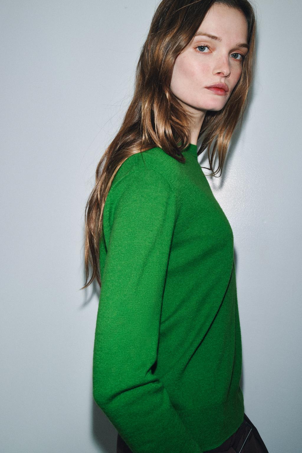 СВИТЕР ИЗ 100% ОЧЕНЬ МЯГКОЙ ШЕРСТИ