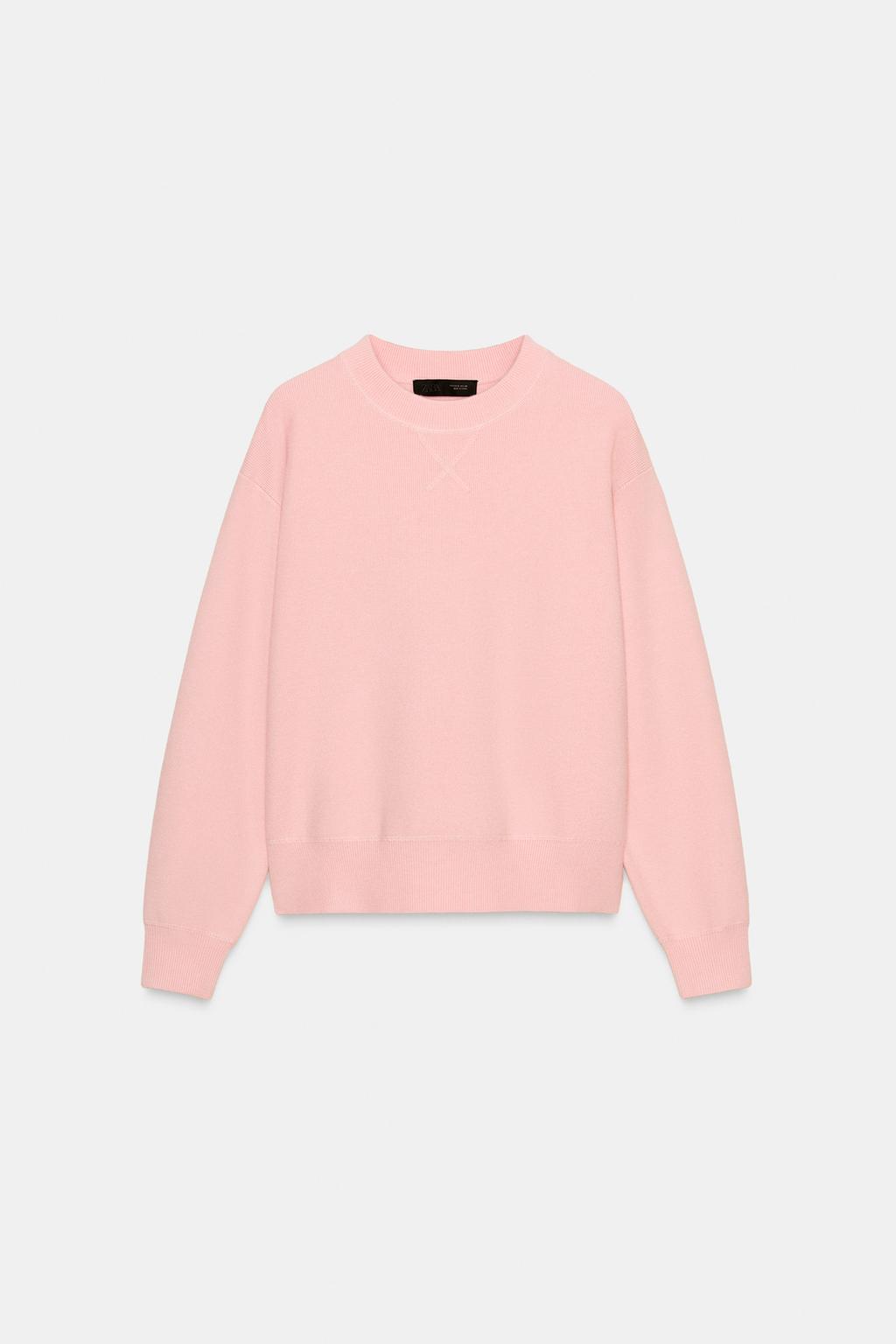 ОДНОТОННЫЙ СВИТЕР