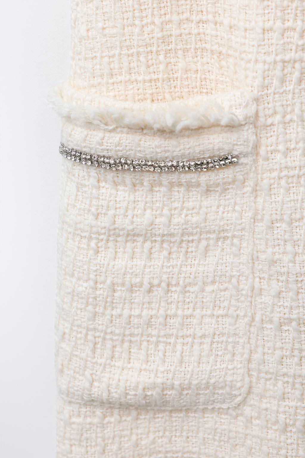 САРАФАН С РЕЛЬЕФНЫМ УЗОРОМ И БЛЕСТКАМИ