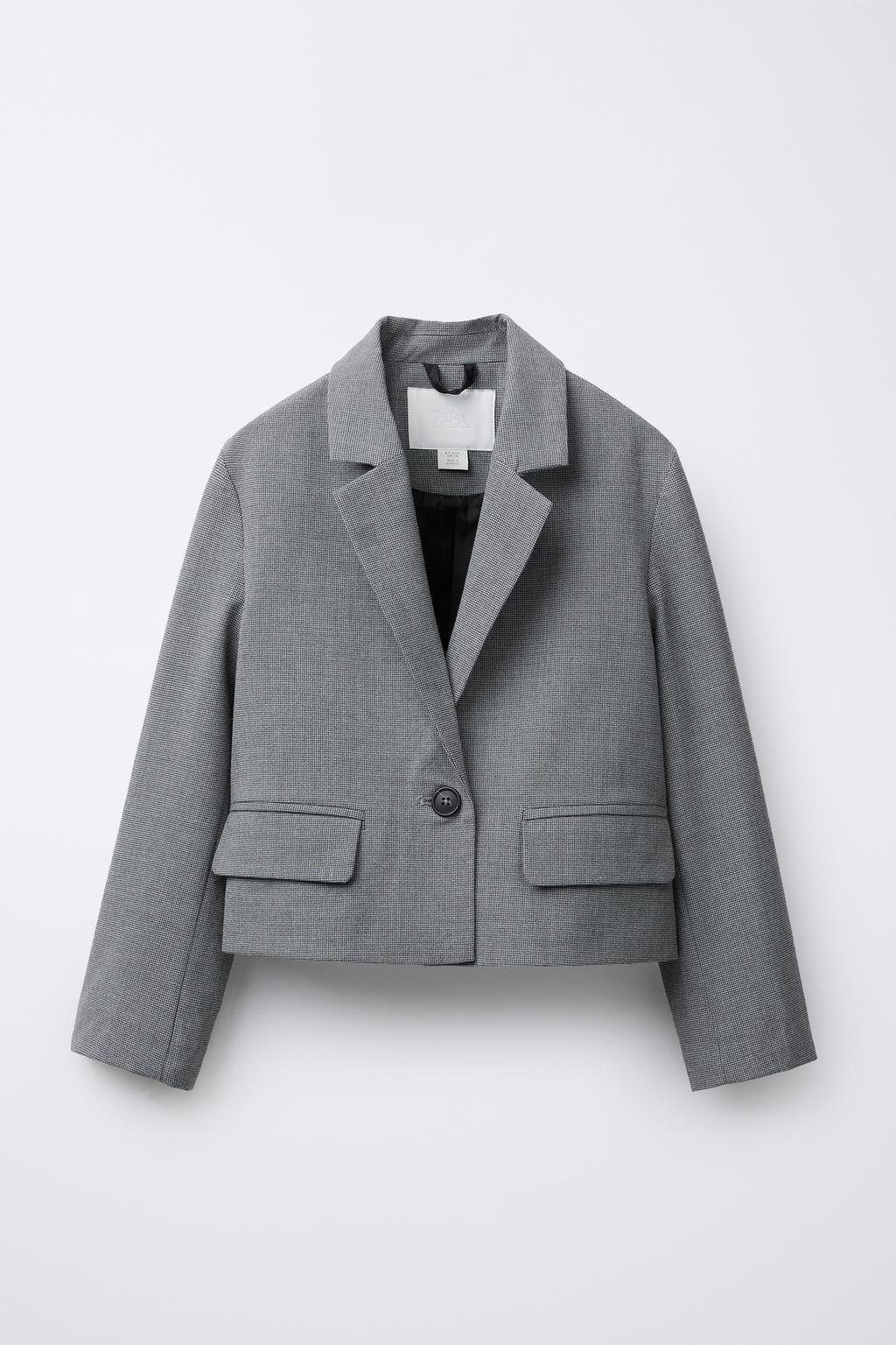 УКОРОЧЕННЫЙ БЛЕЙЗЕР «ЁЛОЧКА»