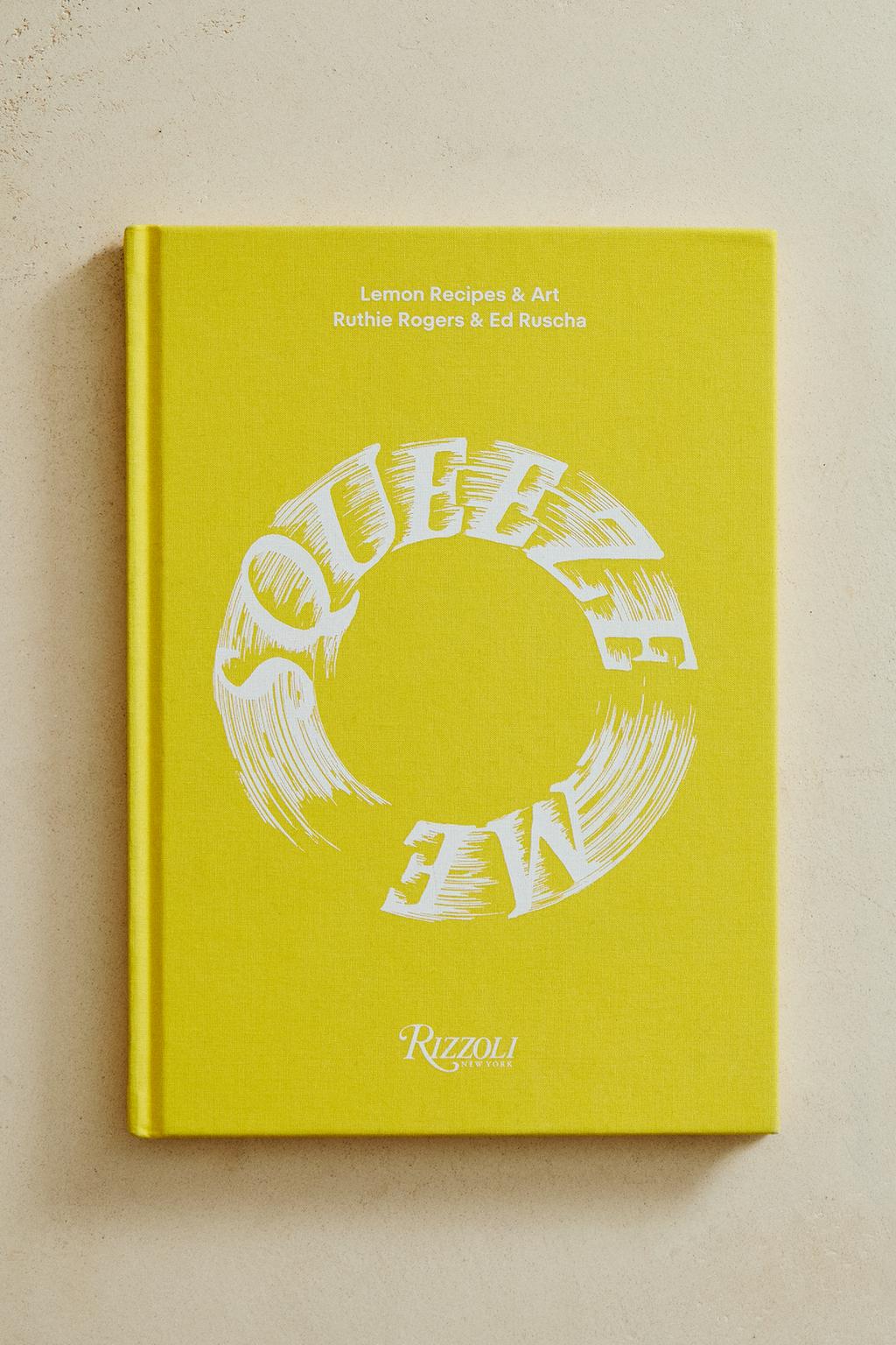 Книга-рецепты искусства с лимоном squeeze-