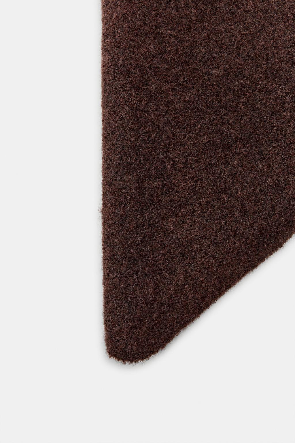 КАПЮШОН-БАНДАНА ВЯЗАНЫЙ