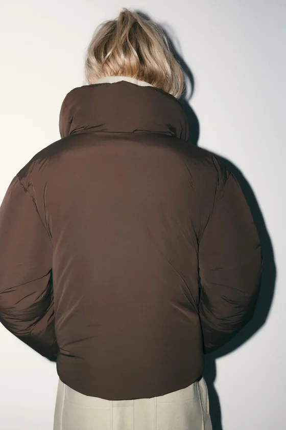 КОРОТКИЙ СТЕГАНЫЙ АНОРАК WATER AND WIND PROTECTION