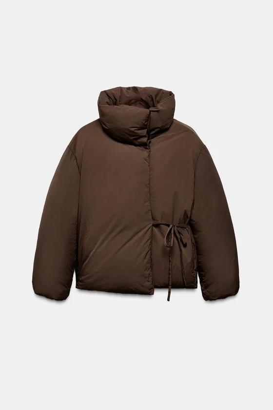 КОРОТКИЙ СТЕГАНЫЙ АНОРАК WATER AND WIND PROTECTION