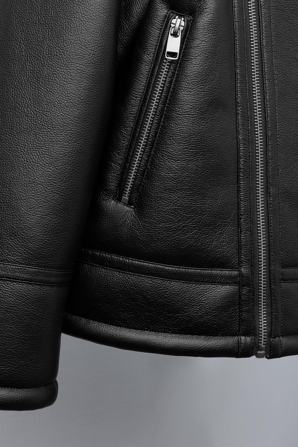 КУРТКА-ДУБЛЕНКА ИЗ ИСКУССТВЕННОЙ ОВЧИНЫ