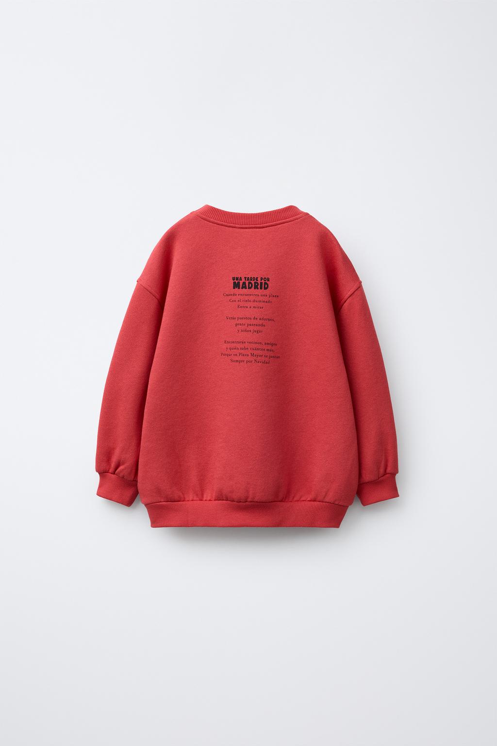 ТОЛСТОВКА С ПРИНТОМ «ГОРОД МАДРИД»